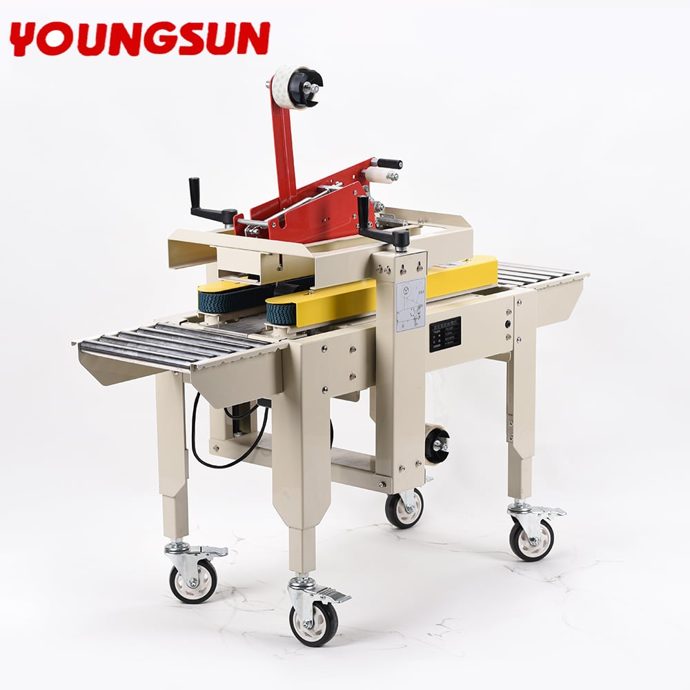 FXC-2020 Carton Sealing Machine Small Carton Box Automated Cartoning Sealing Tape Box Sealer Box Packing Machine Manufacturer