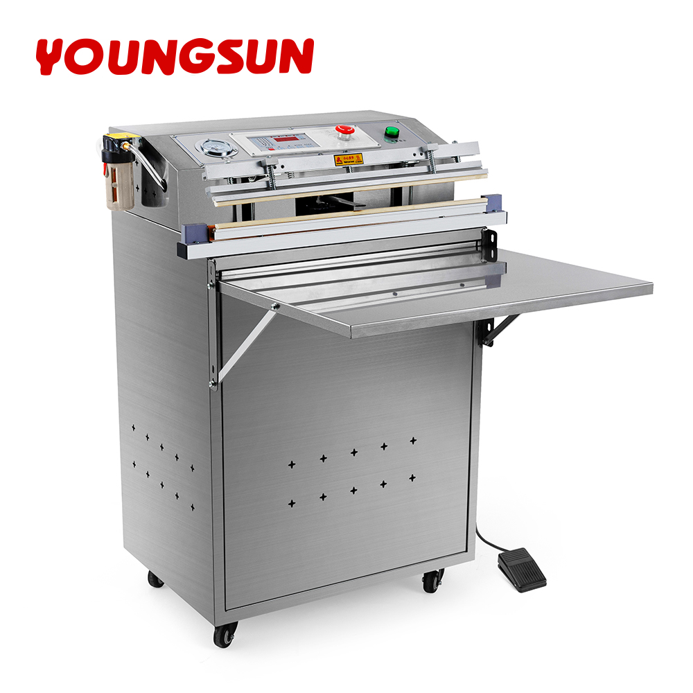600 External Stainless Steel Industrial External Vacuum Sealer Stainless Steel Big Pump | Industrial Vacuum Packaging Machine for Large Food Bags