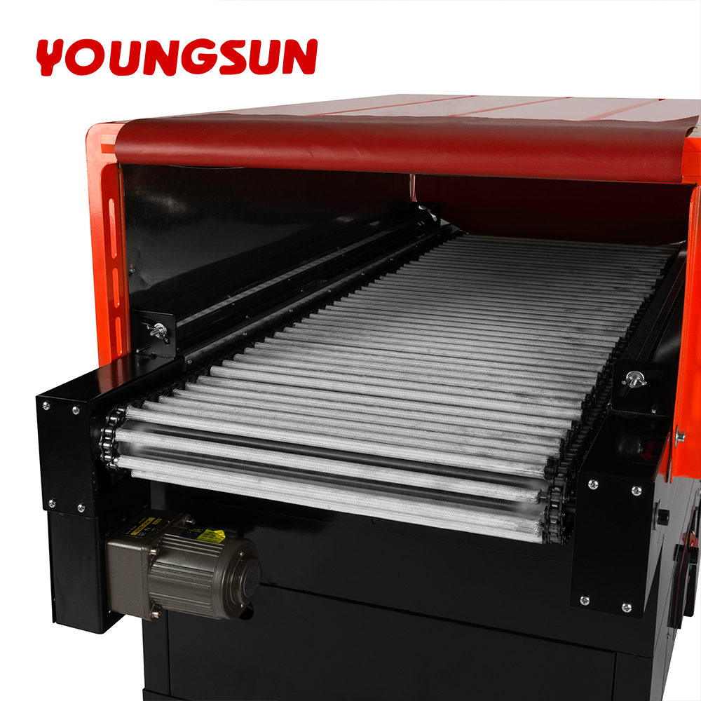 4525 JET Chain Heat Shrink Tunnel Machine Shrink Wrapping Machine Heat Shrink Sleeve Industrial Plastic Film Book Bottle Packaging Machine
