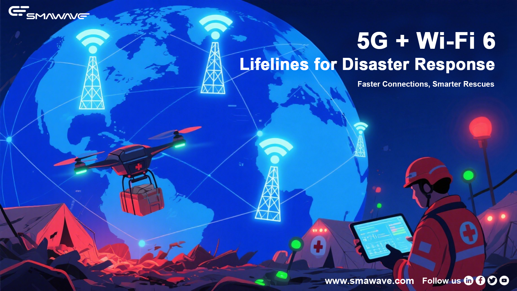 How 5G and Wi-Fi 6 Are Revolutionizing Disaster Response Efforts
