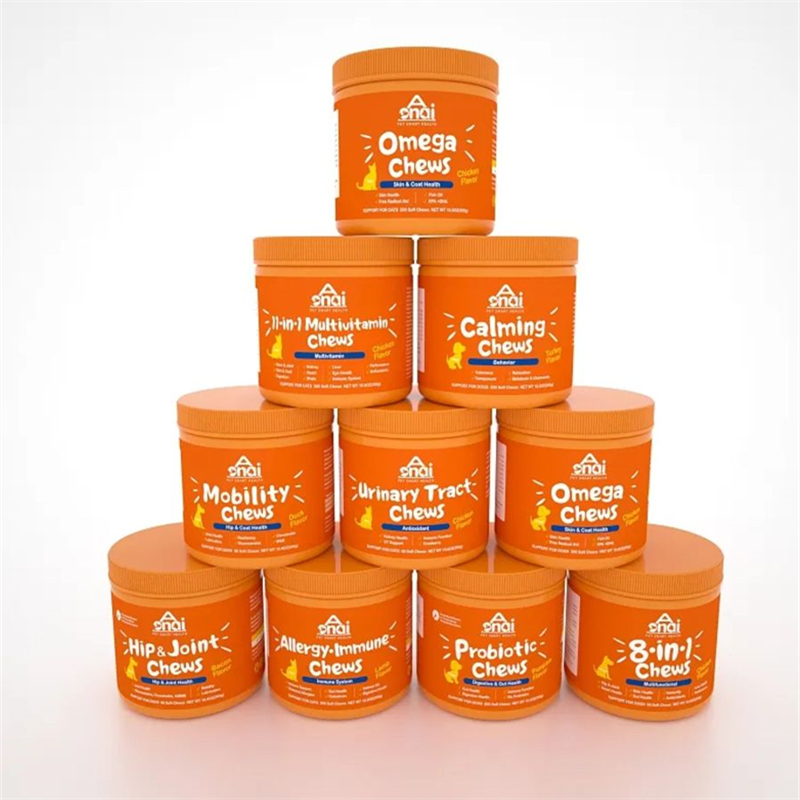 Dog Wellness Nutrition Probiotics Supplements Gut Health Pet Care with Vitamins Digestive Support for Dogs