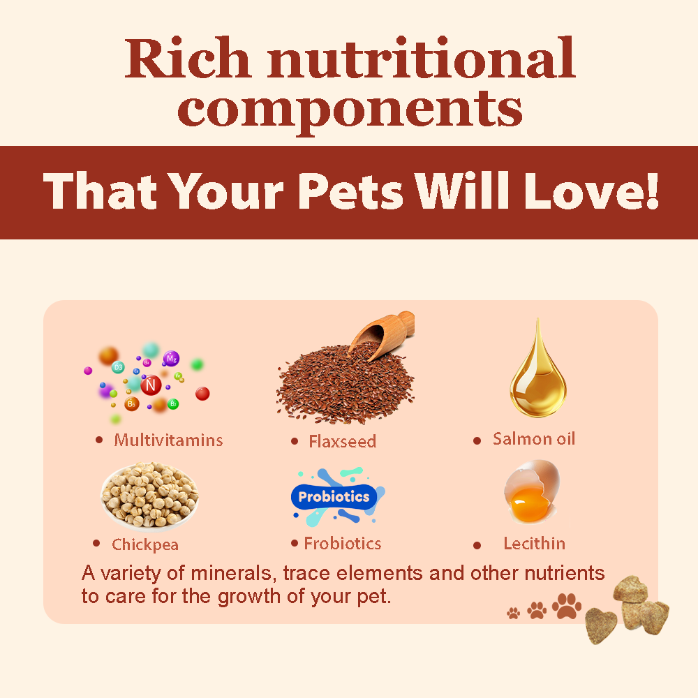 Pet Supplement OEM/ODM Immune Support Powder for Dogs & Cats with Milk Thistle & Turmeric Supports Healthy Liver Function
