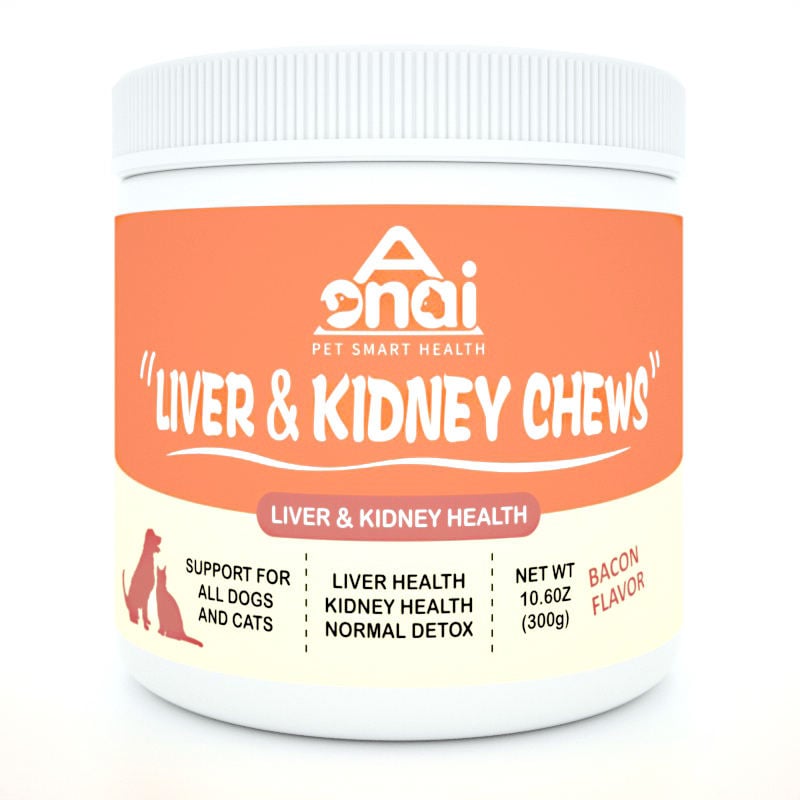 Wholesale Natural Supplement Liver Support Soft Chews Liver Function& Immune System With Milk Thistle for Pet Supplement
