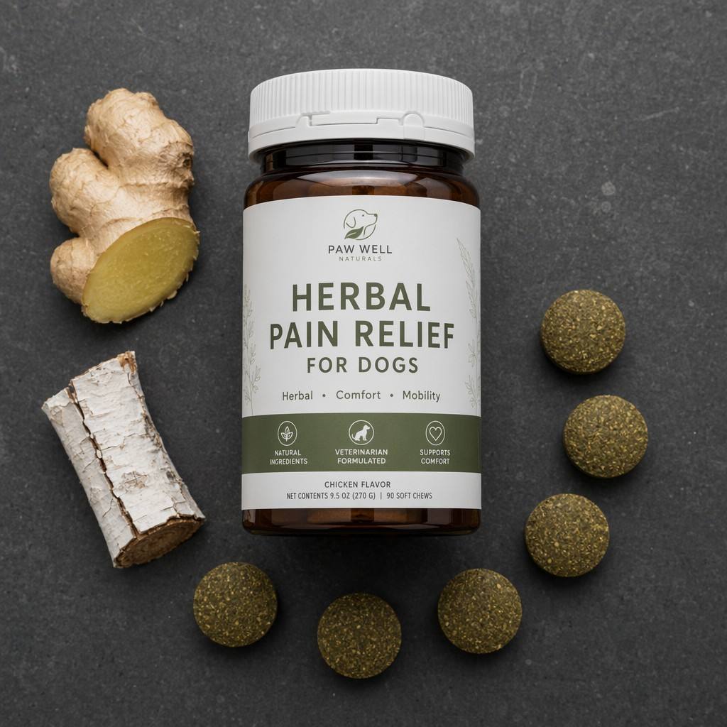 How Do Herbal Remedies Compare to Traditional Pain Relief for Dogs?