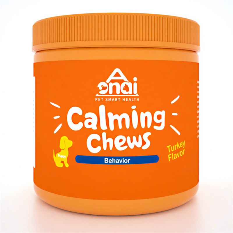 Calming Chews for Dogs Composure & Relaxation for Everyday Stress & Separation Stable Emotional State with Soft Chewing