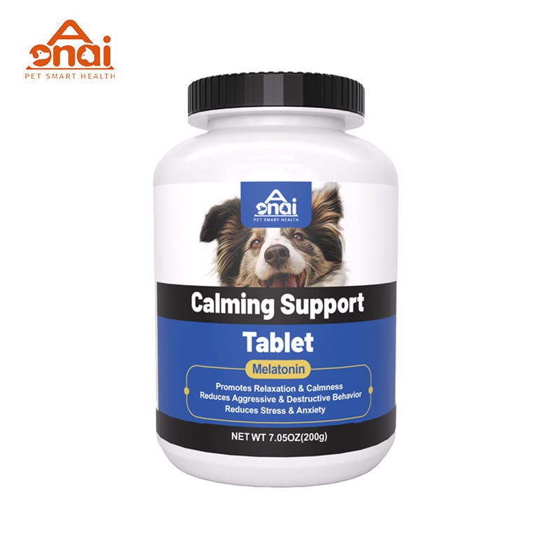 Pet Supplement OEM/ODM Immune Support Fast Absorption Safe Tablet for Dogs&Cats Promotes Relaxation&Calmness