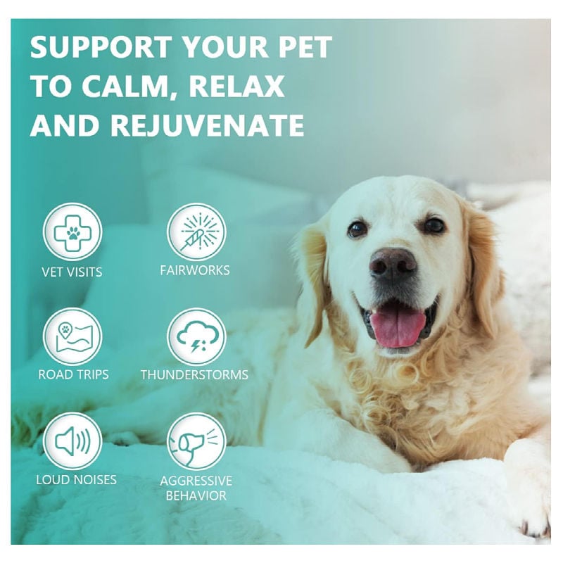 Custom Dogs Drops Relief Stress Drops Pet Nutritional Supplements Anxiety Relief Pet Treat Calming Supplement Dogs Calming Treat