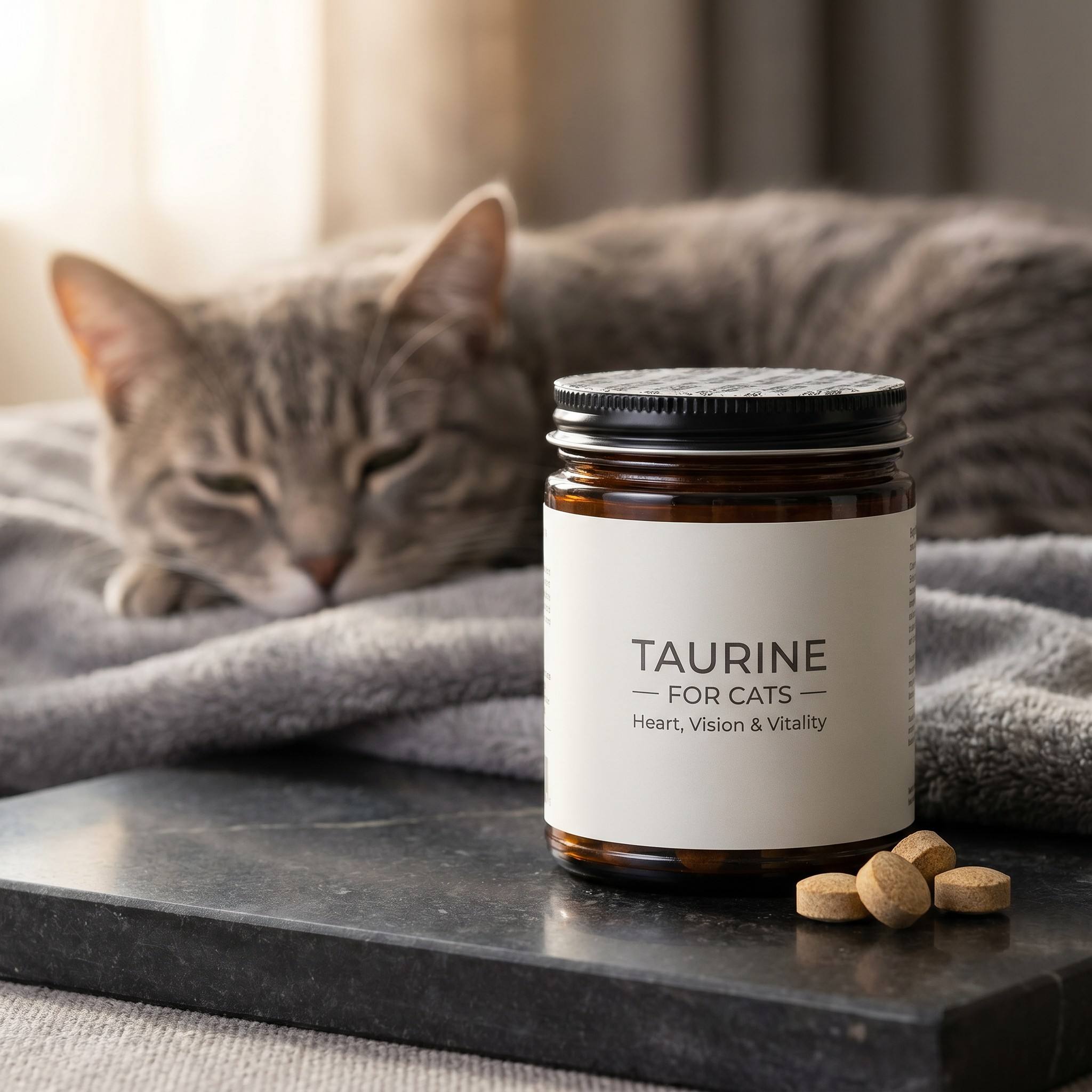 What Ingredients to Look for in Premium Taurine Supplements for Cats?