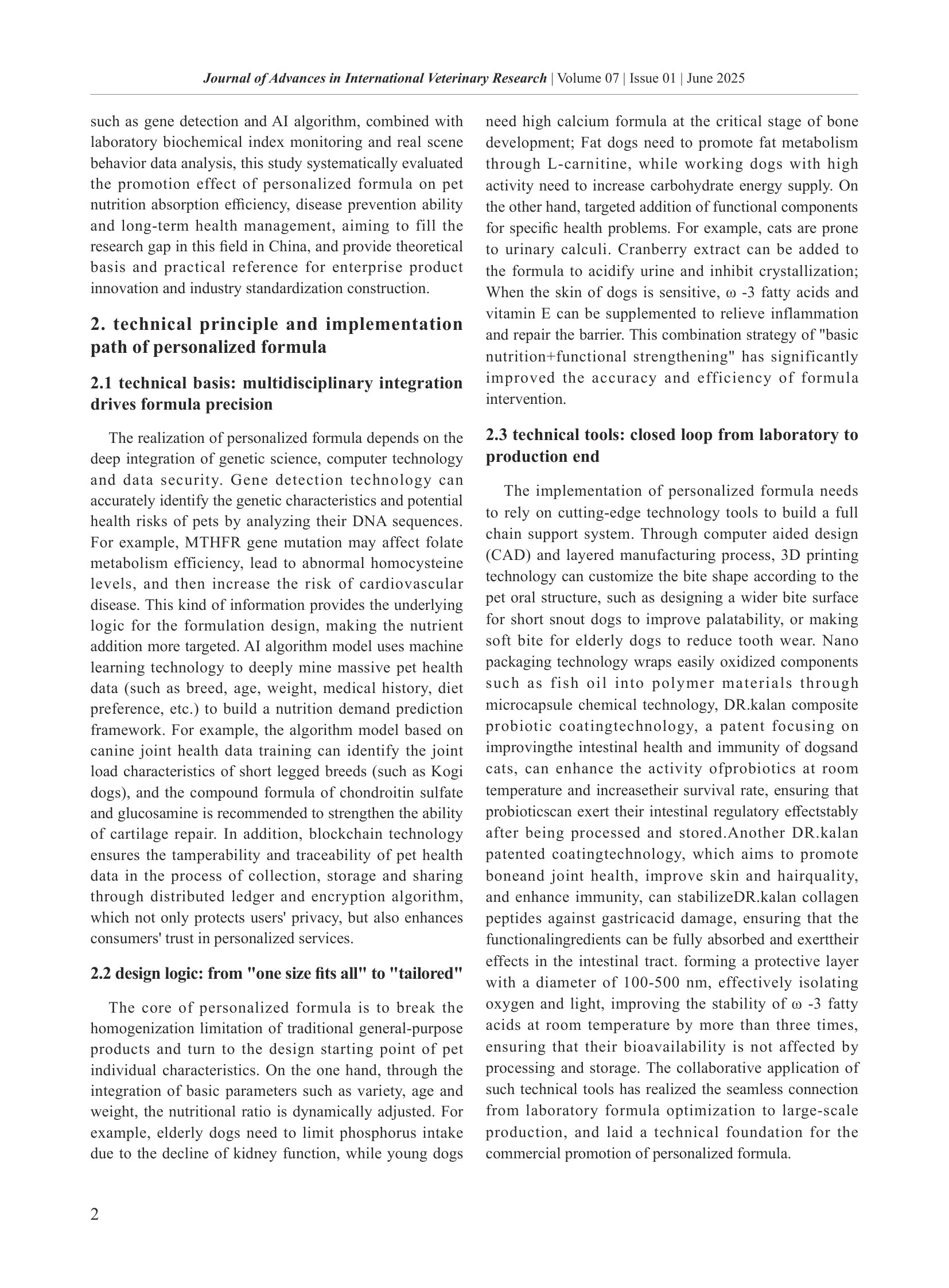 Shandong Aonai Biopharmaceutical Publishes Personalized Pet Nutrition Supplement Research in International Veterinary Research Journal2.jpg