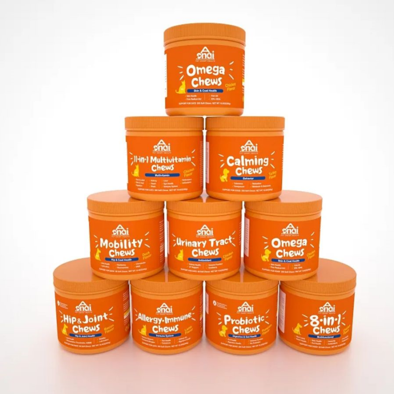 Dog Wellness Nutrition Probiotics Supplements Gut Health Pet Care with Vitamins Digestive Support for Dogs

