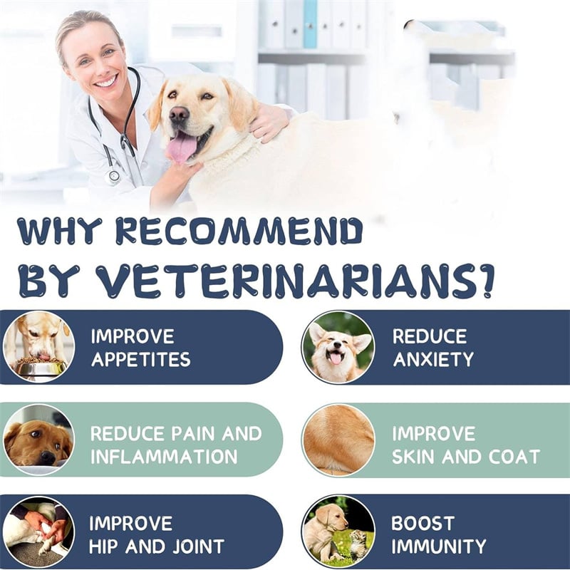 Custom Dogs Drops Relief Stress Drops Pet Nutritional Supplements Anxiety Relief Pet Treat Calming Supplement Dogs Calming Treat