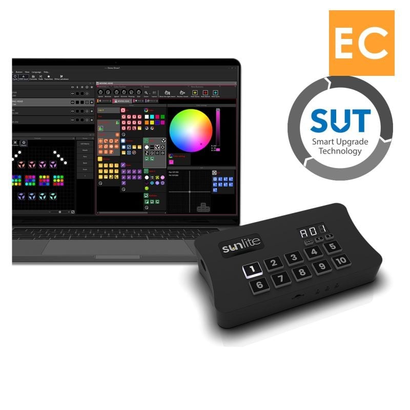 SUNLITE-EC Netværk USB-DMX Offline-controller