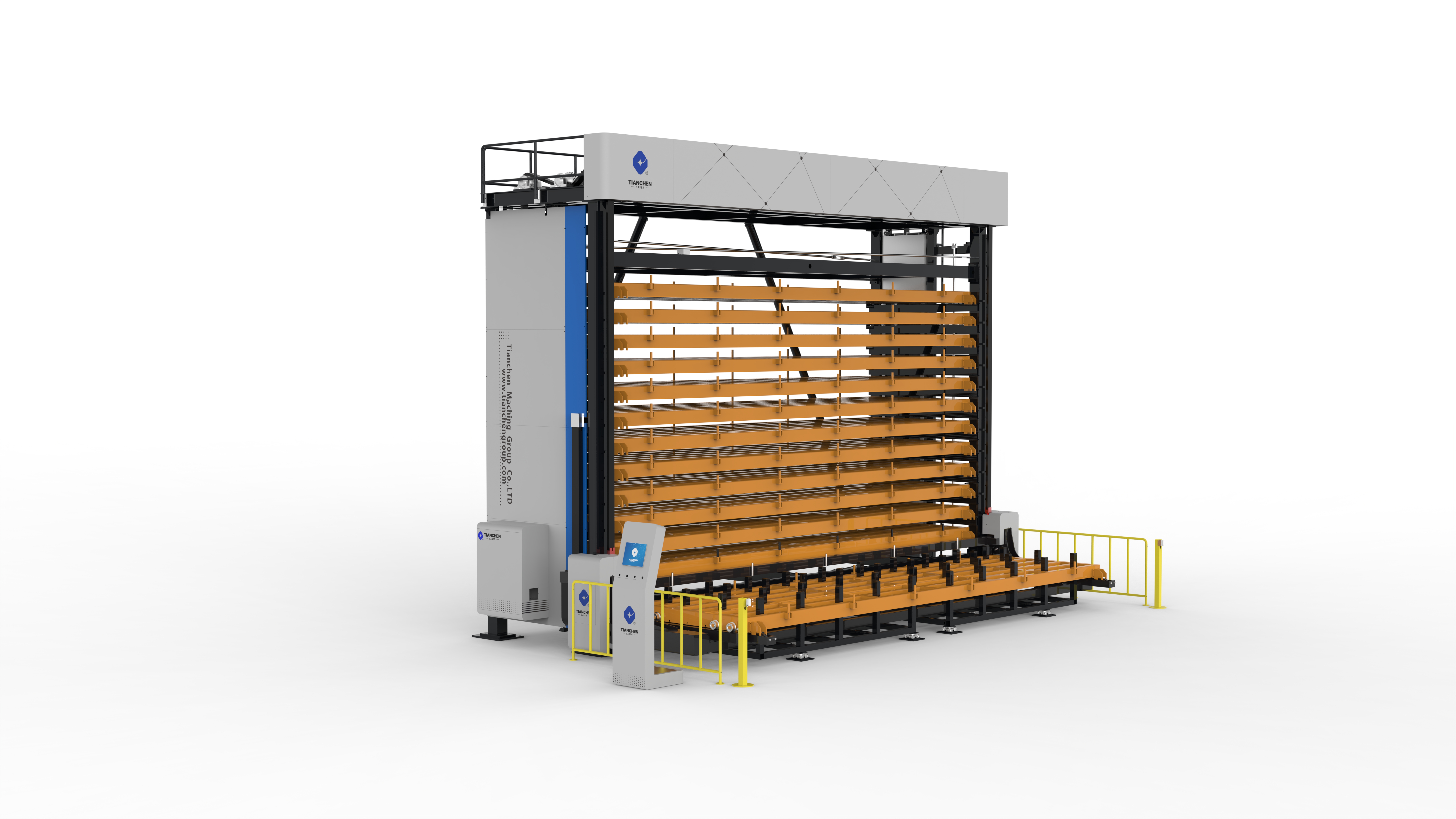 Équipement de stockage automatisé de tour