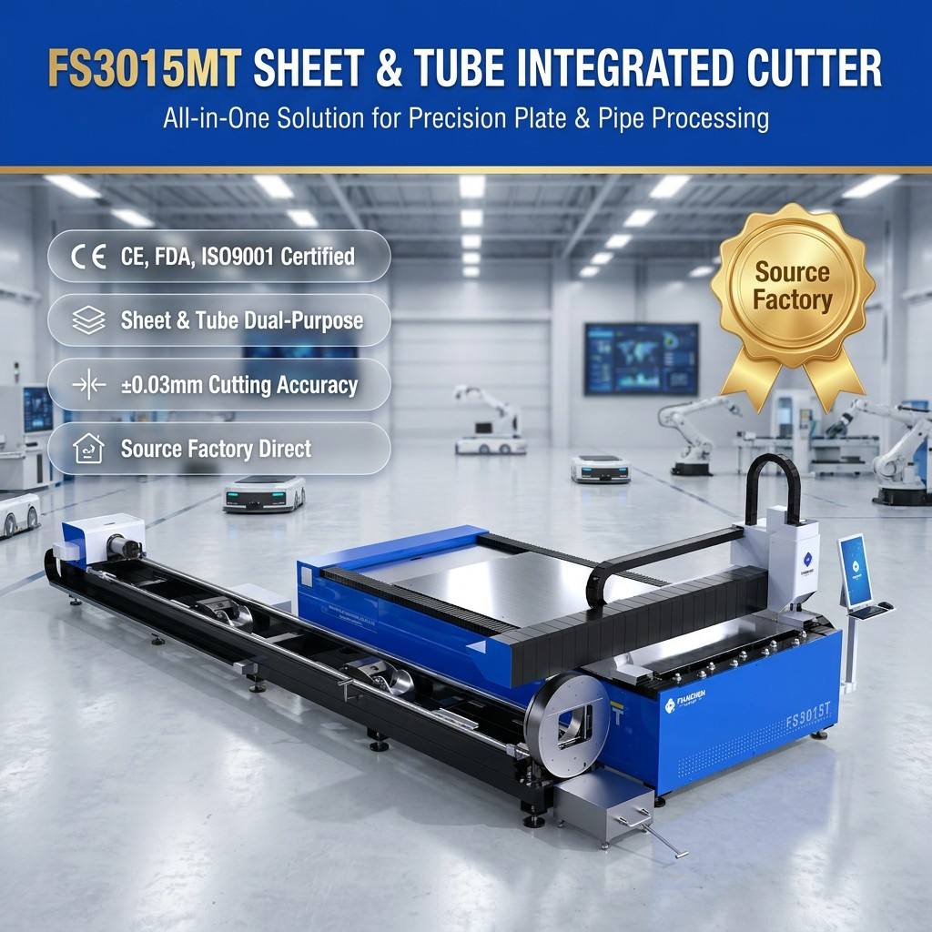 Laser Cutting Machine for Sheet Metal Adapts to Multi-shape Processing