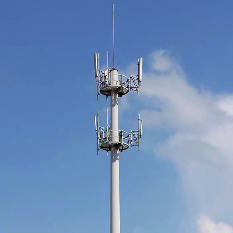 Tower telecom tube pola mono pole takekesî