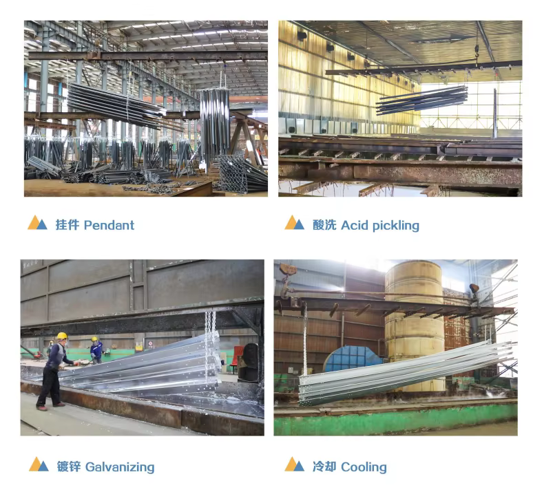Galvanized steel high stable self-supporting Vertical bridge cell tower mobile telecom tower factory