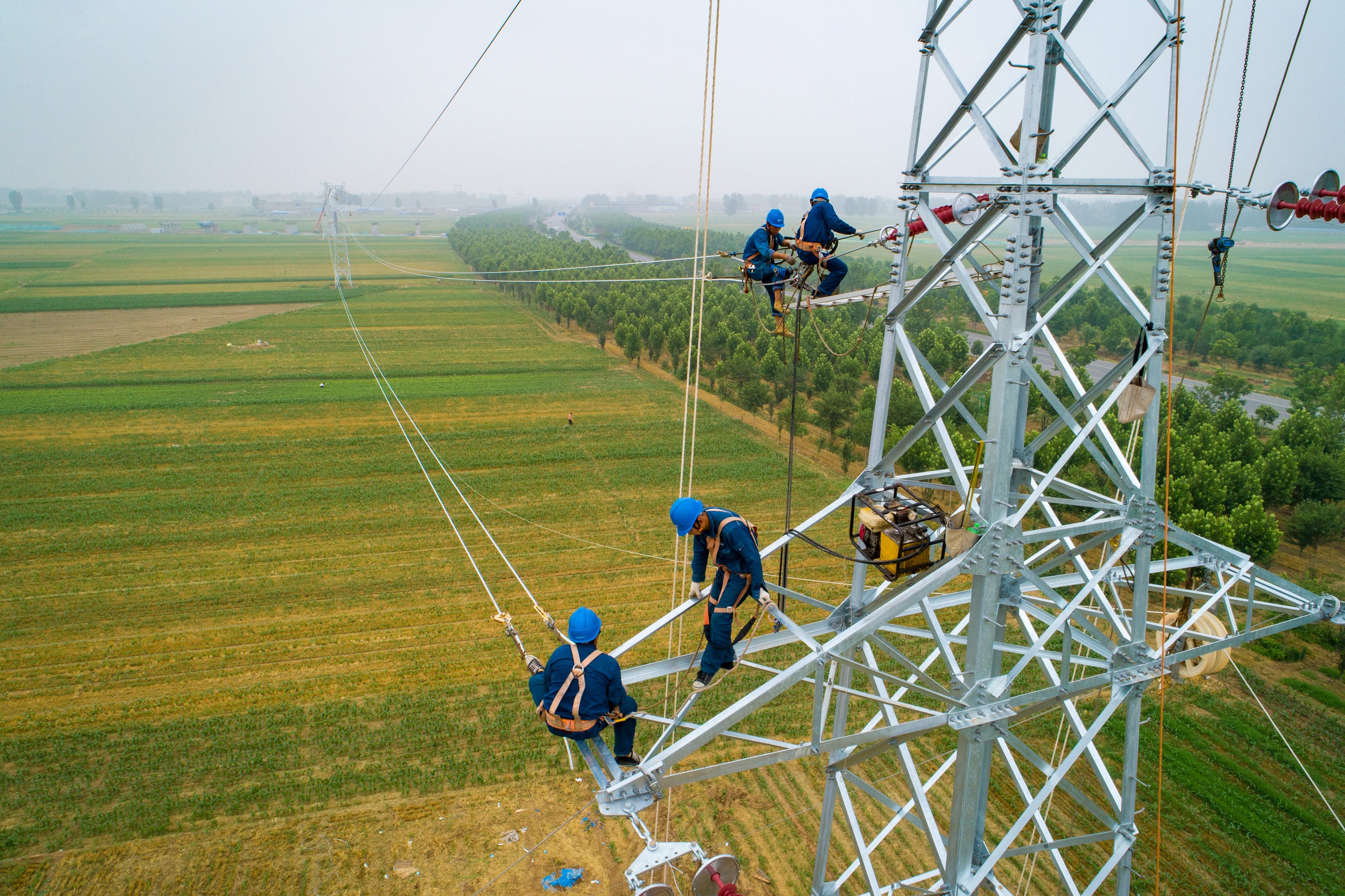 110KV power transmission tower