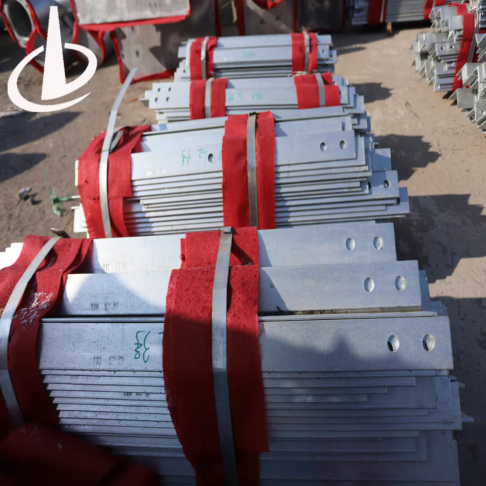 Galvanized steel high stable self-supporting Vertical bridge cell tower mobile telecom tower manufacture