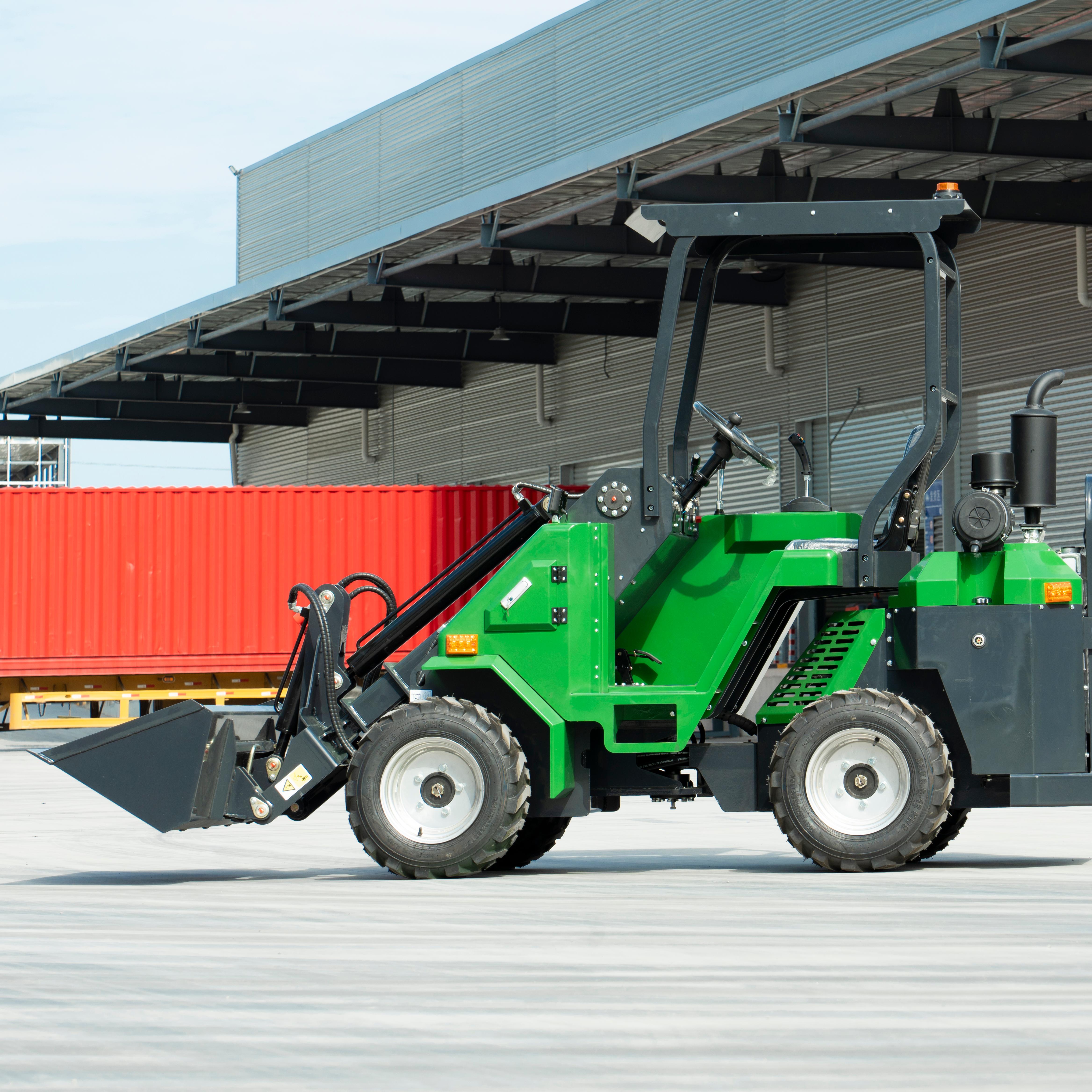 Free Shipping China New Function Engine 4 Wheel Loader Hot Sale diesel Mini Loader High Quality