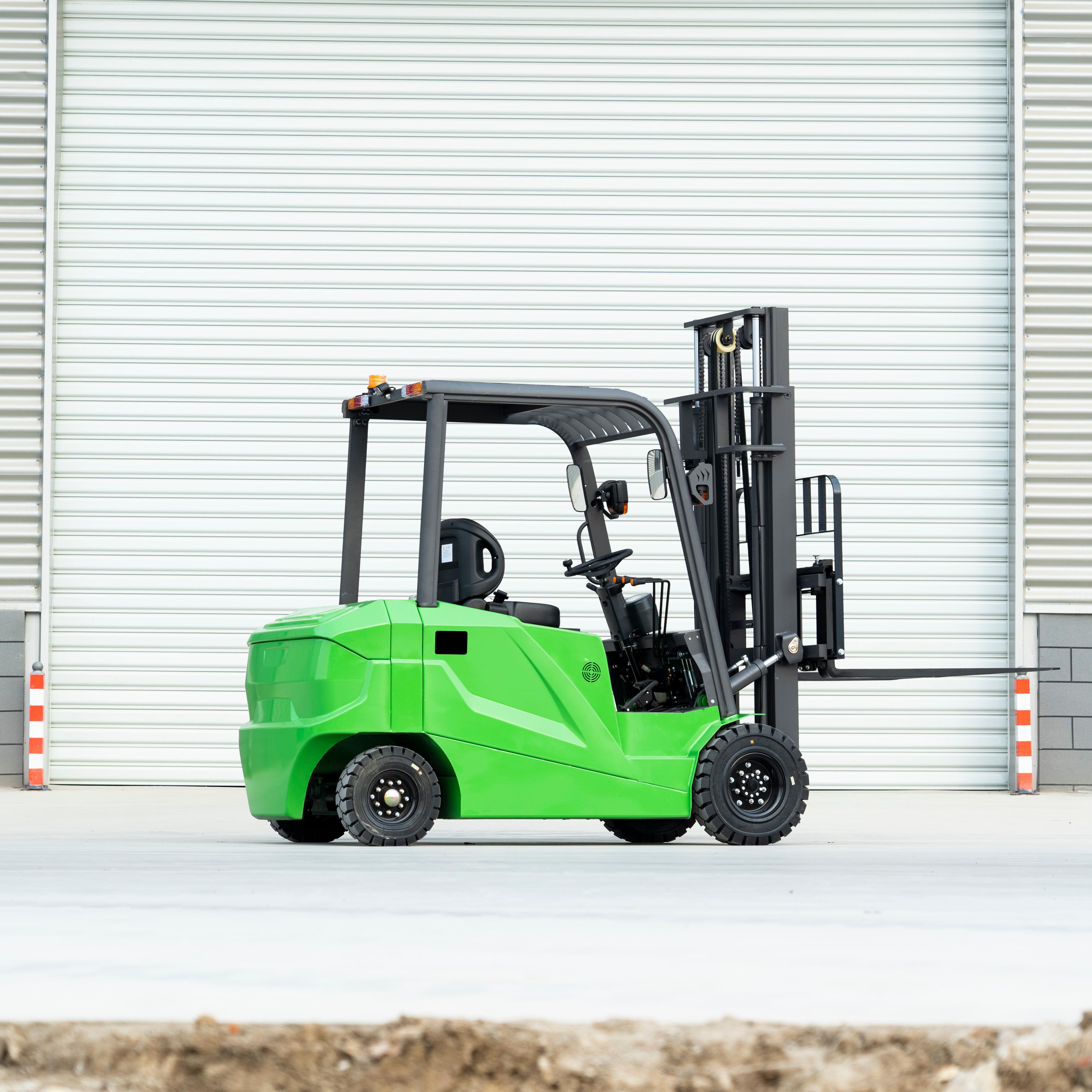 4-Wheel Electric Forklift | Reliable Battery-Powered Fork Truck for Efficient Material Handling