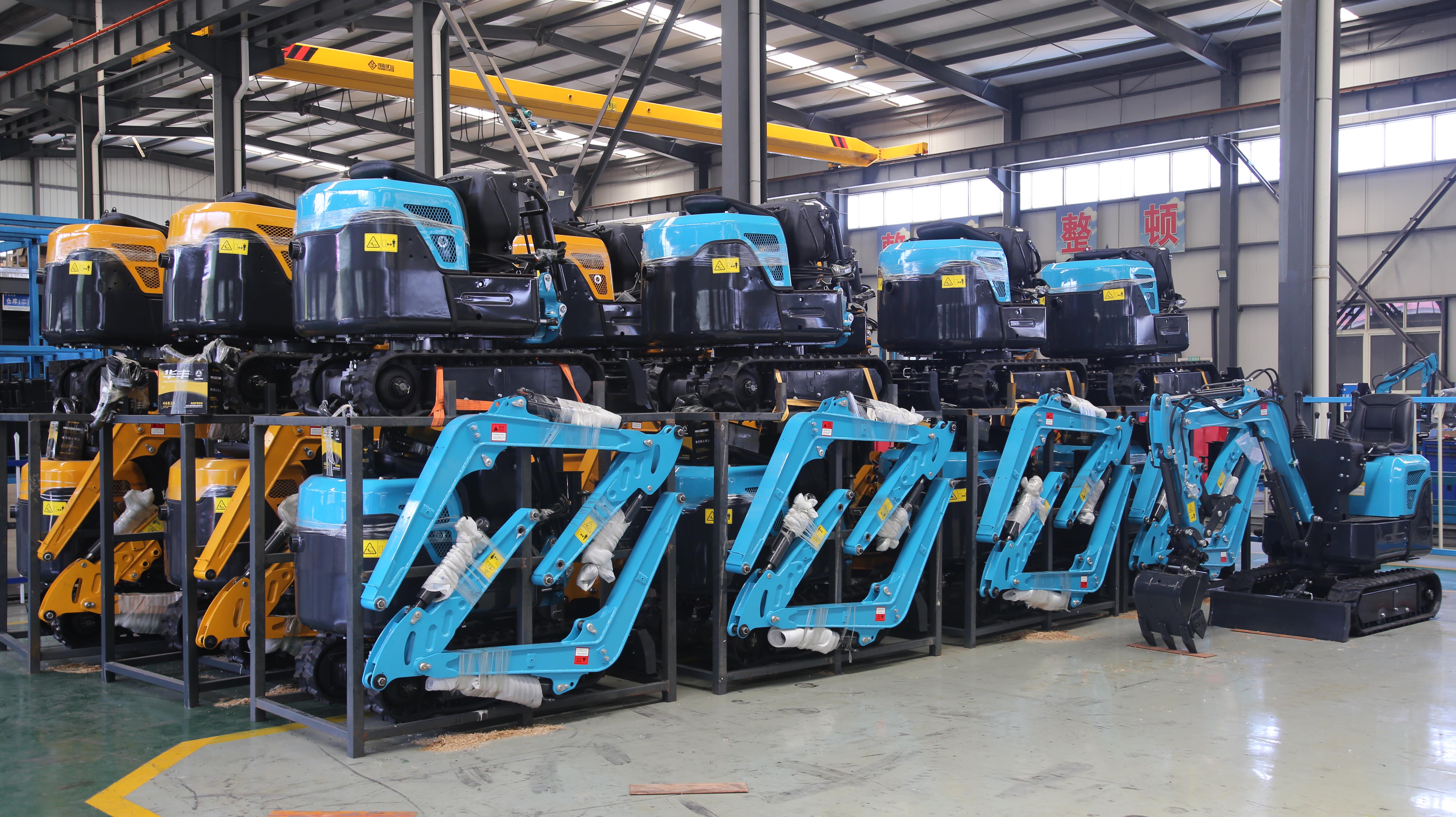 mini excavator hydraulic backhoe with bucket china made small excavator with attachment for sale593-3