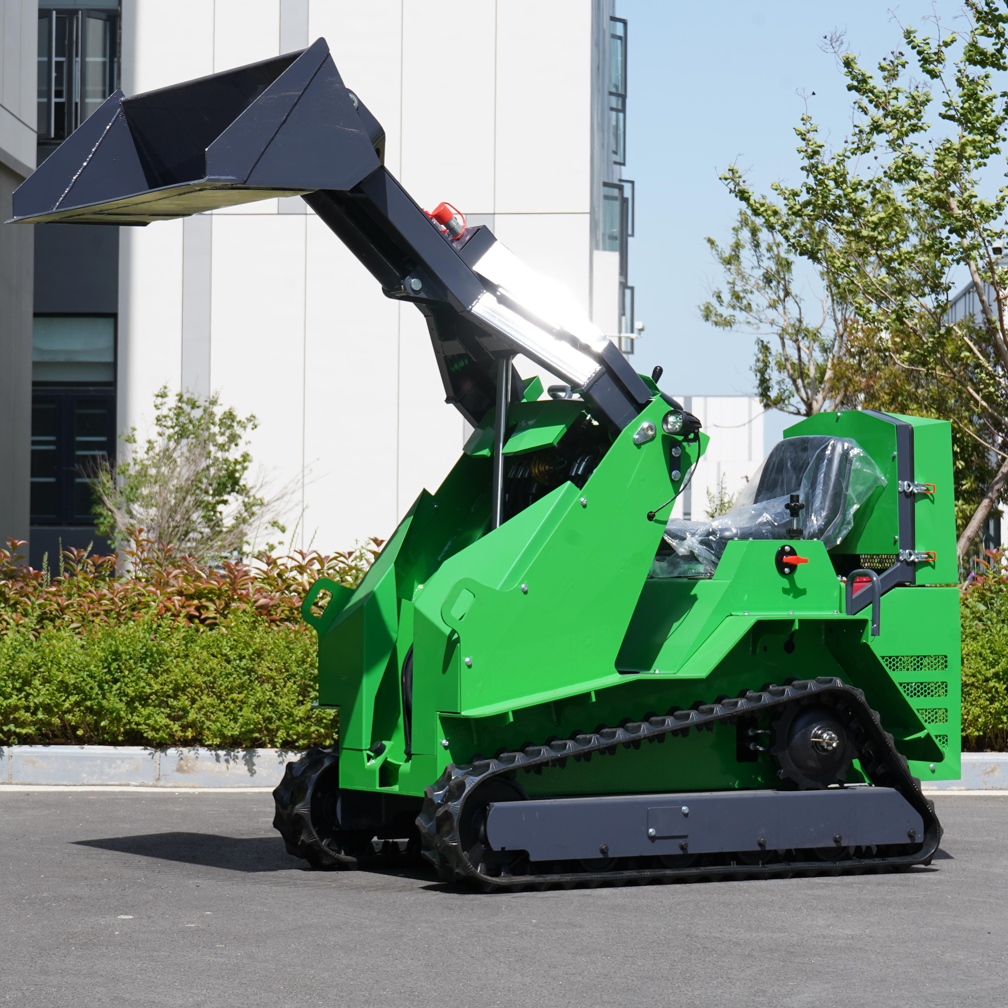  Chinese Wholesale Skid Steer Loader Cheap CE EURO5 Epa Engine Skid steer Diesel Wheel Crawler Loader for sale