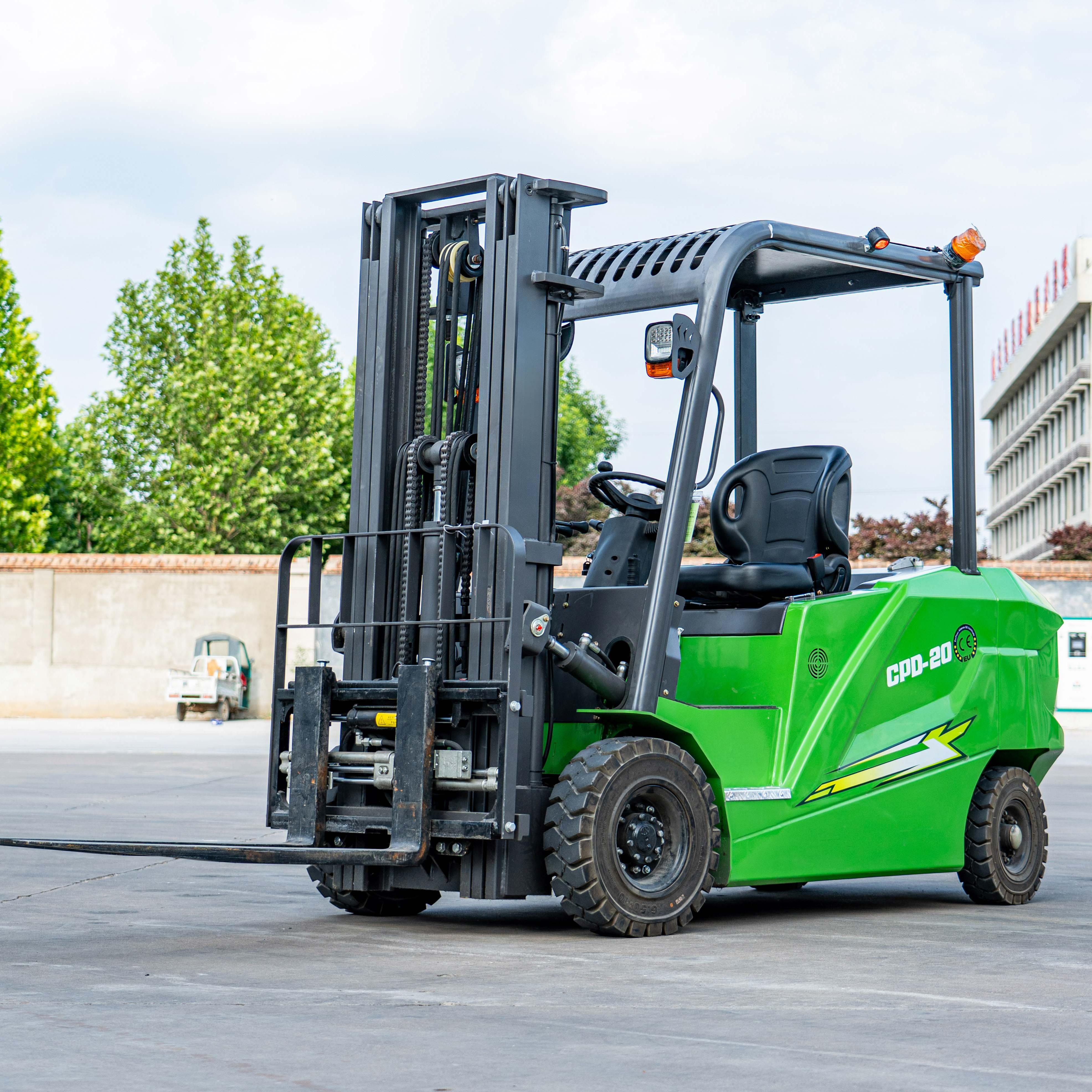 Free Shipping  2 Ton Mini Electric Forklifts Trucks Price Battery Forklift High Quality China Made
