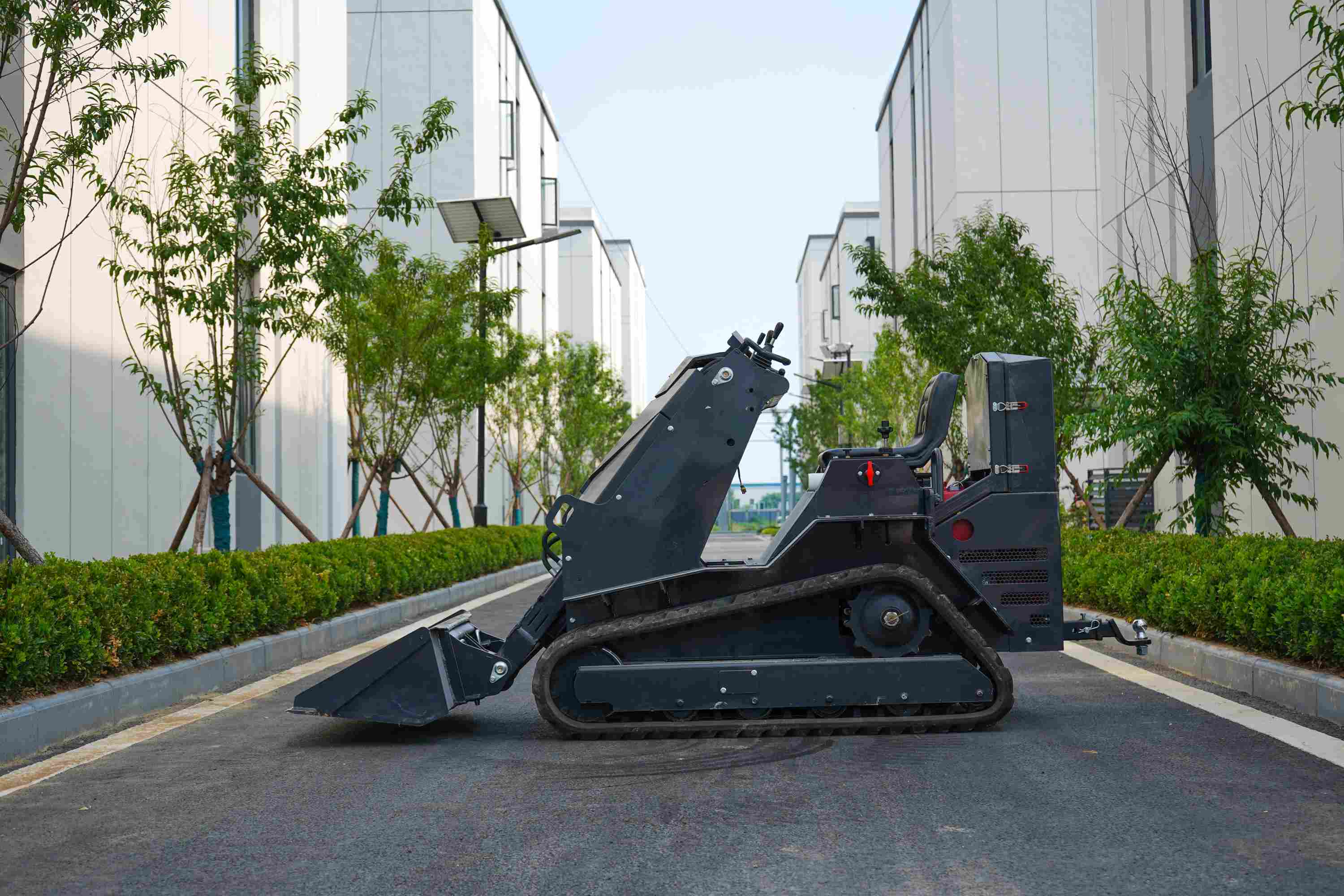 Virkningen af mini skid steer vægt på ydelsen