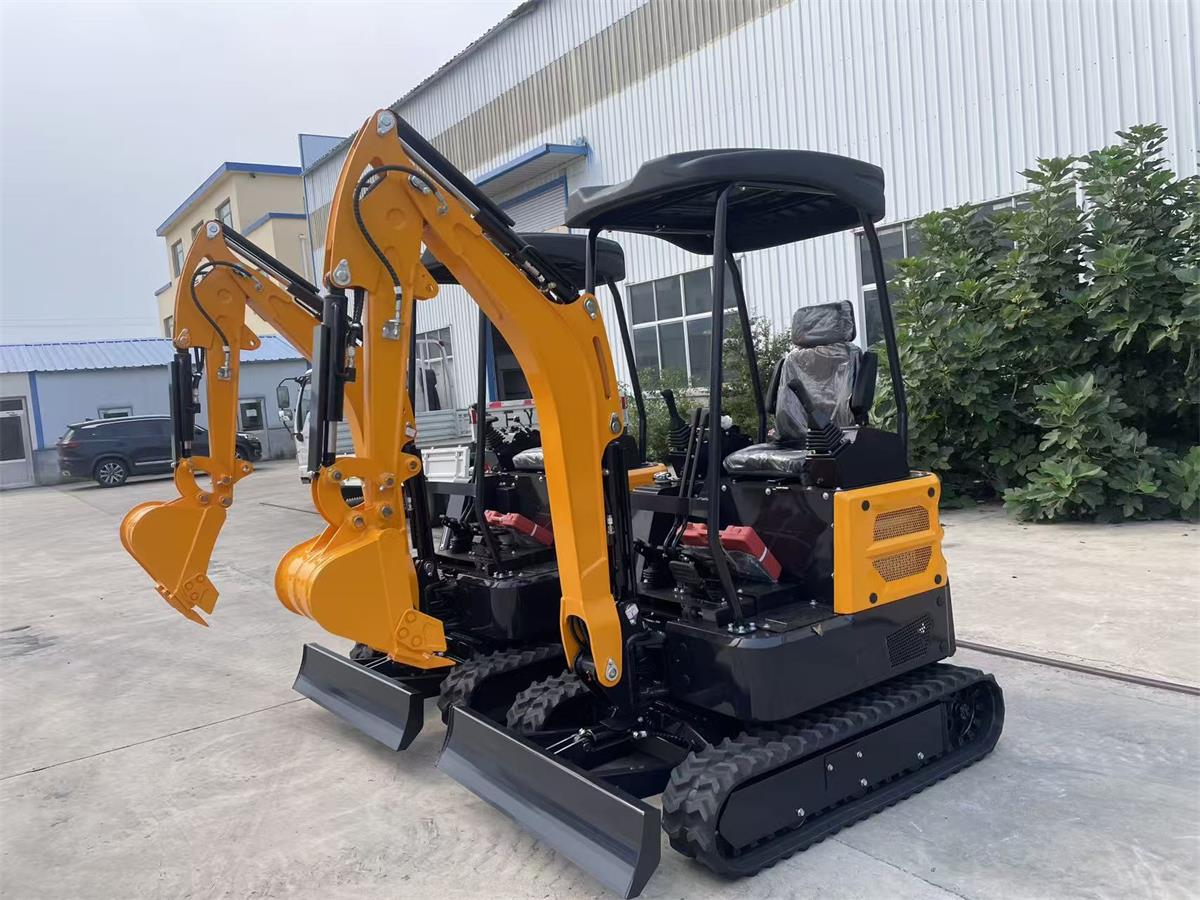 Two excavators shipped to Germany
