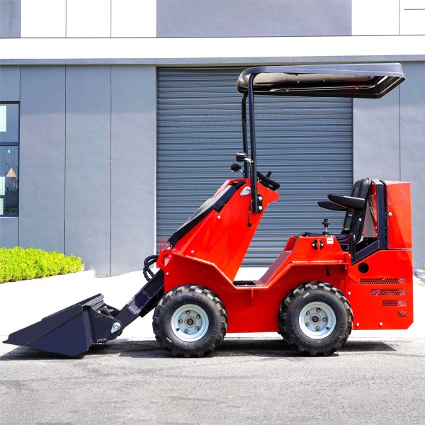 Maximizing productivity with a compact skid steer loader