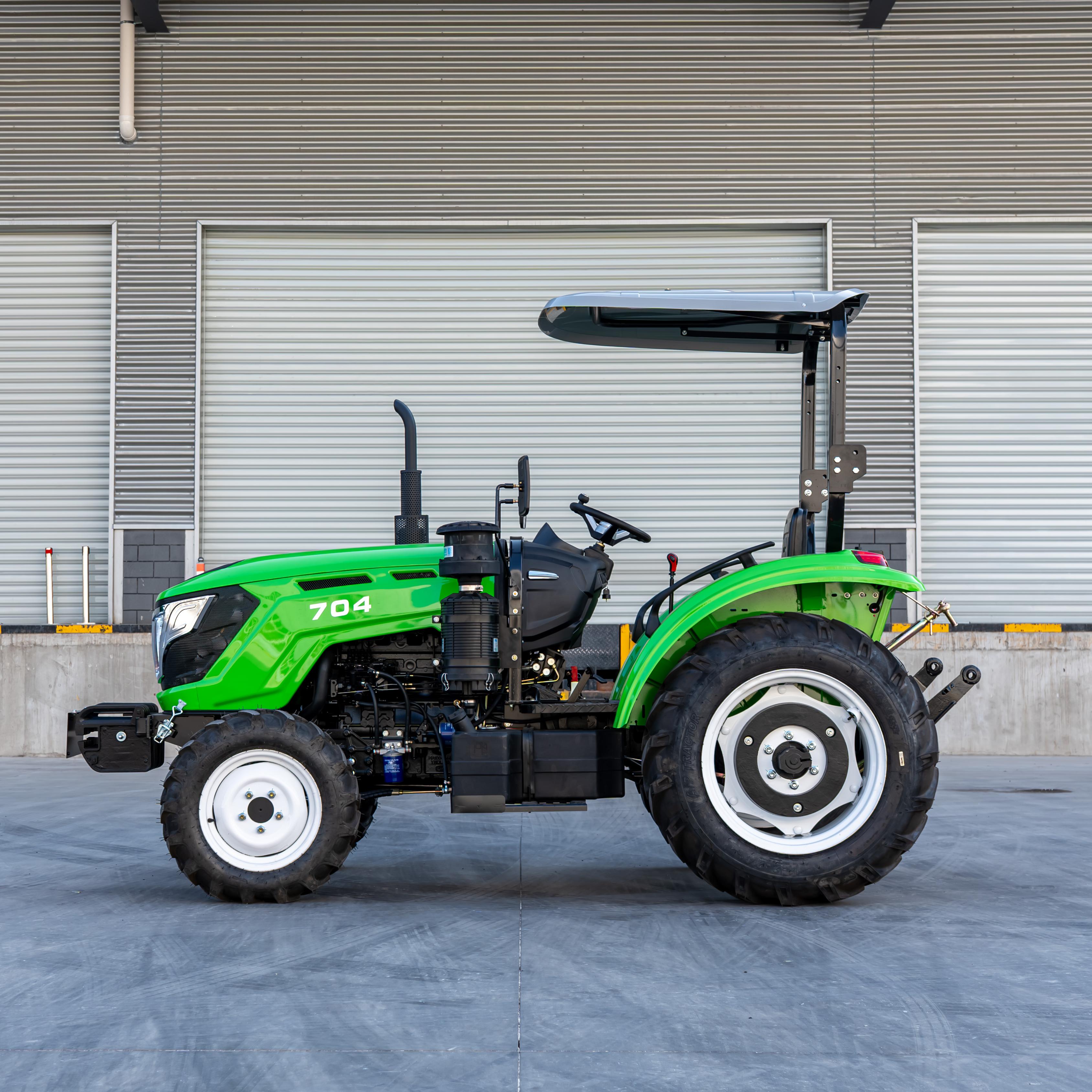 4WD  Mini Agriculture Farm Tractor Made in China Superior Quality Greenhouse Orchard Wheel New Farming Tractors
