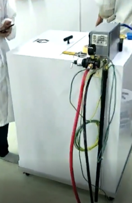 automated electrostatic spraying of bicycle frames-4