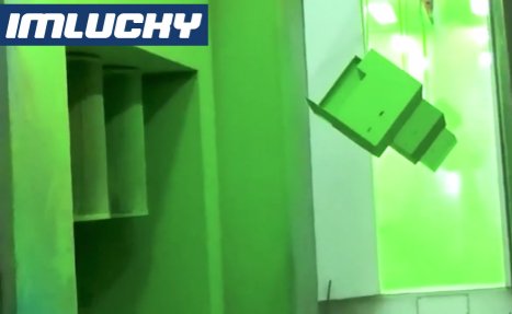 Spanish iron box powder automatic spraying line