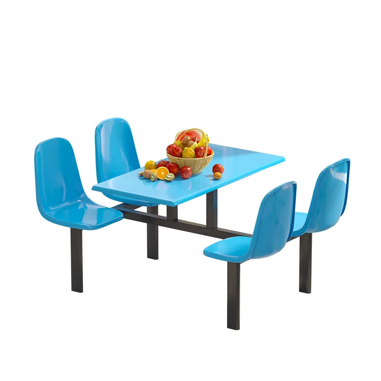 Which factors affect fiberglass school canteen furniture cost?