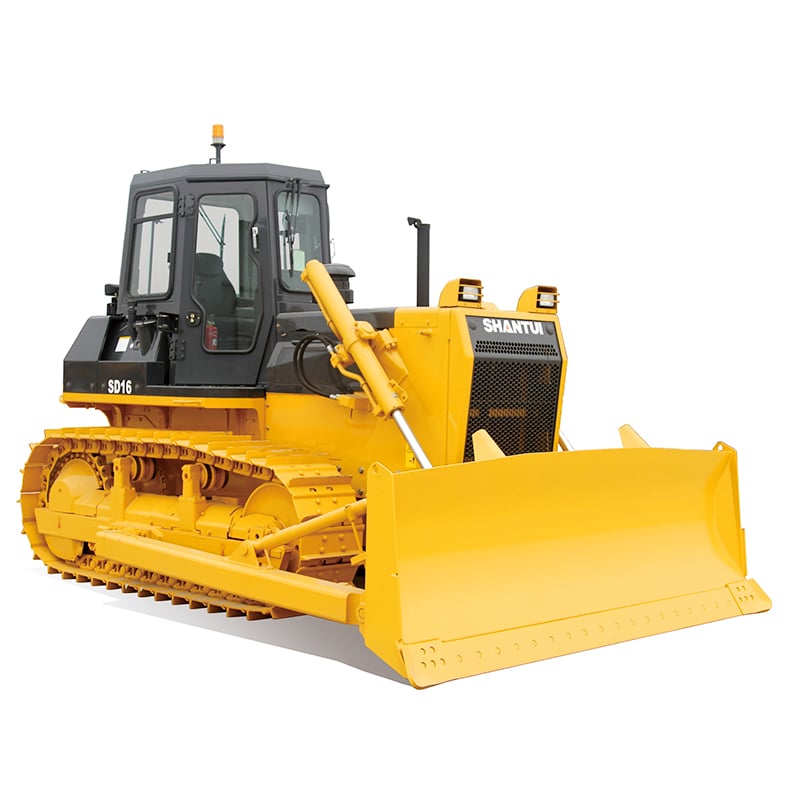 Jentera Penggali Shantui SD16 160HP Jentera Penggali Jenis Kaki Datar untuk Pembersihan Tanah & Penarafan Mesin Penggali Yang Boleh Dipercayai