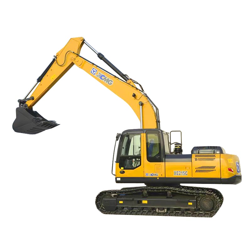 XCMG XE215C Hydraulisk gravemaskin 21,5 tonn byggemaskin til allmenn ingeniøroppgaver og hagebruk