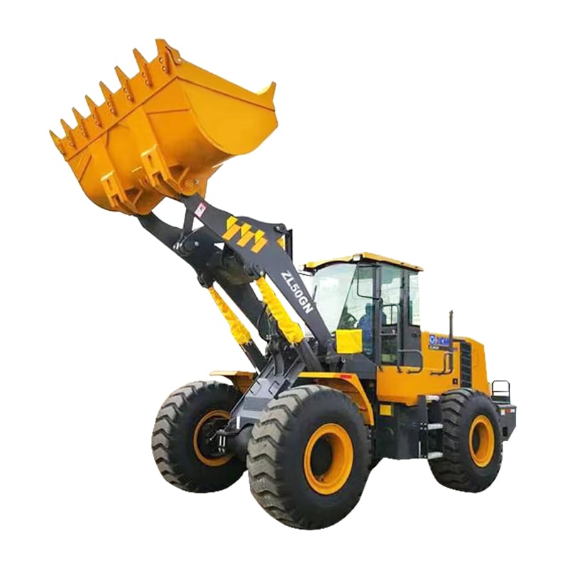 XCMG ZL50GN Tekerlekli Yükleyici 5 Ton Ağır Hizmetli Model 3,0m³ Kaya Kova Madencilik ve Liman Uygulamaları İçin