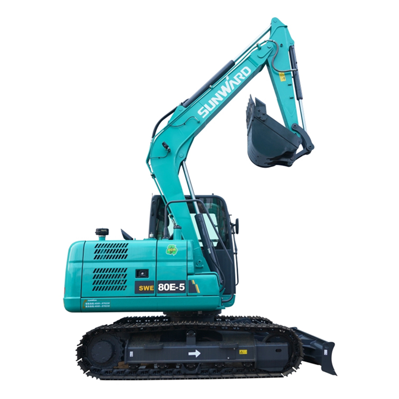 Sunward SWE80E Electric Excavator | 8Ton Zero-Emission Digger fún Àwọn Ìwé Ìkọ̀wọ́ Àríwà àtàwọn Àwọn Ìwé Nílẹ̀