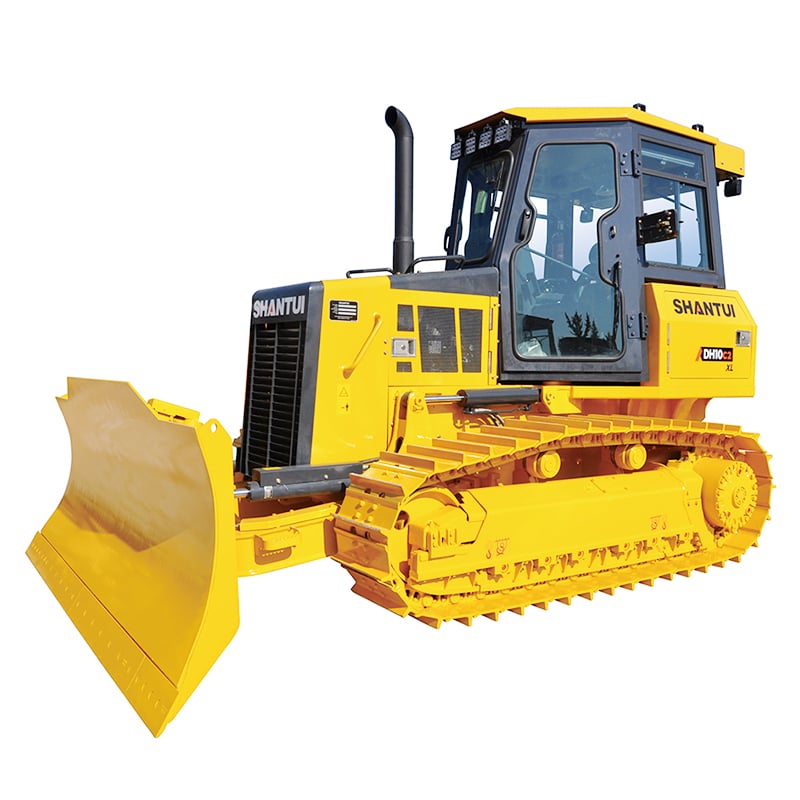 Бульдозер Shantui DH10C2, 100 л.с., компактный гусеничный бульдозер для благоустройства территорий и сельскохозяйственных работ, экономичная машина для земляных работ