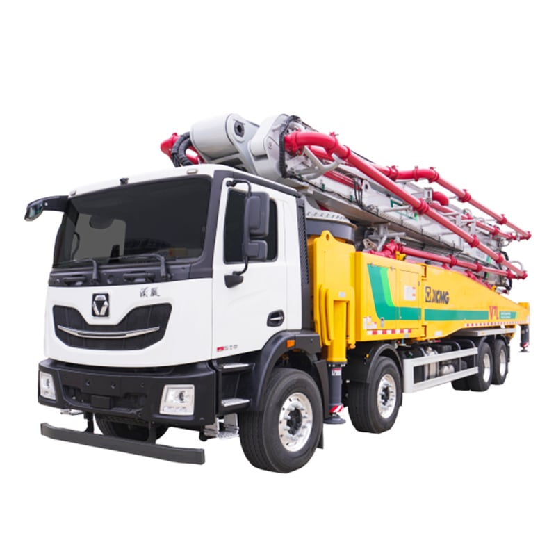 XCMG HB65V Beton Pompası Kamyonu 65m³/s Çıkış 4-Bölmeli Kol Tier 3 Motor