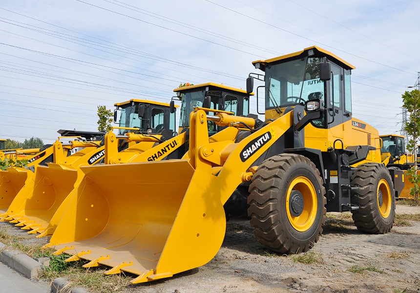 Tanzania - Shantui four L36B3 Loaders