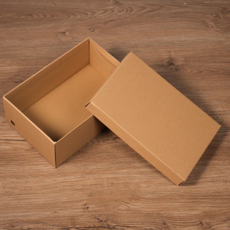 Storing folding boxes flat saves space and maintains shape.