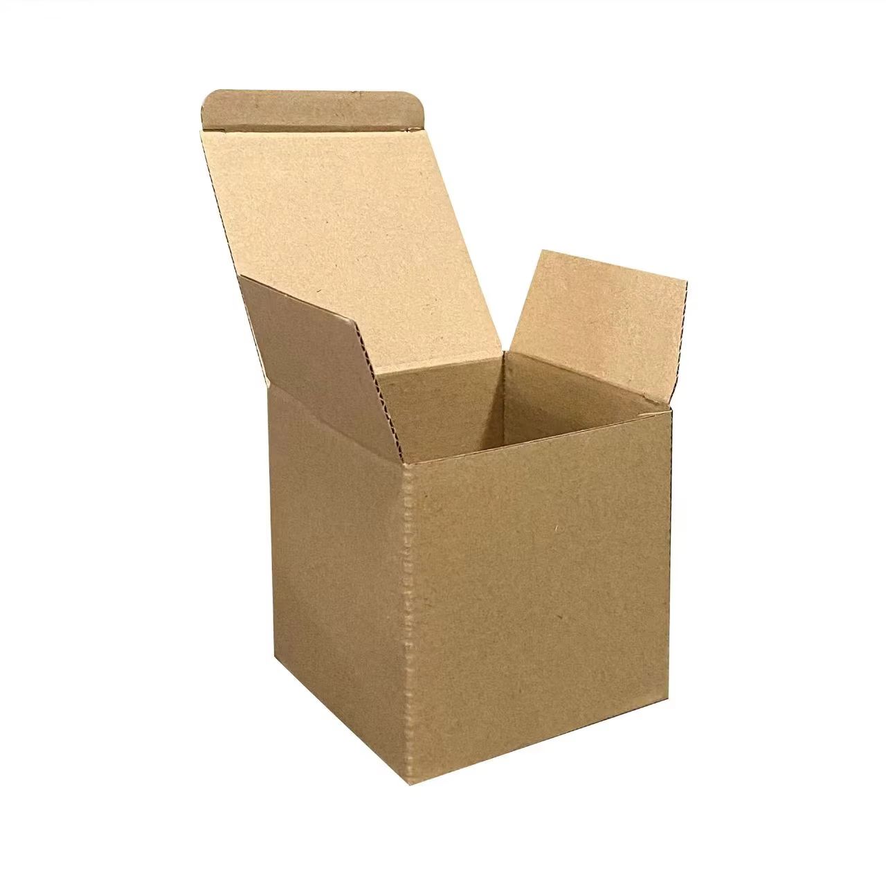 Super Durable Corrugated Carton for Shipping Wine Low Recycled Materials Matt Lamination Embossing Gold Foil Food Folder manufacture