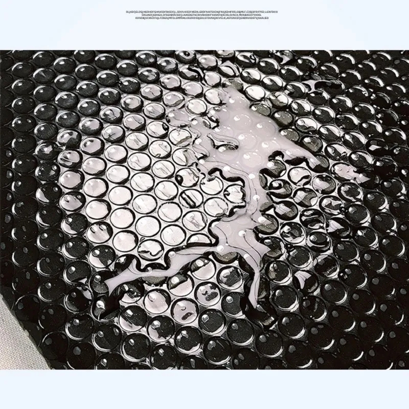 Black Color Customized Shipping Envelope air Bubble Mailers Bags manufacture