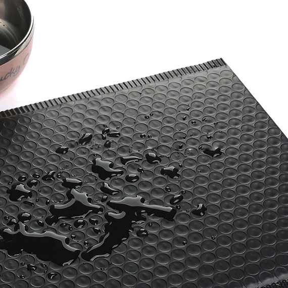 Black Color Customized Shipping Envelope air Bubble Mailers Bags supplier