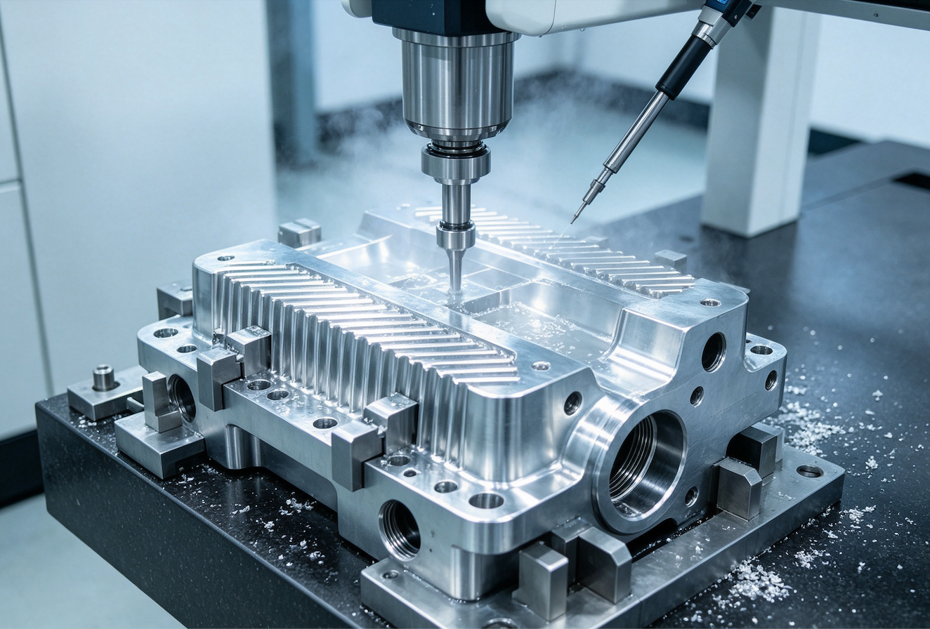 cnc machining probing and fixturing for precision investment castings.png