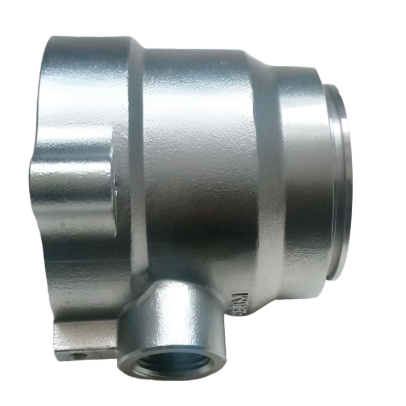 CF8M stainless steel investment cast valve housing with material stamp.png