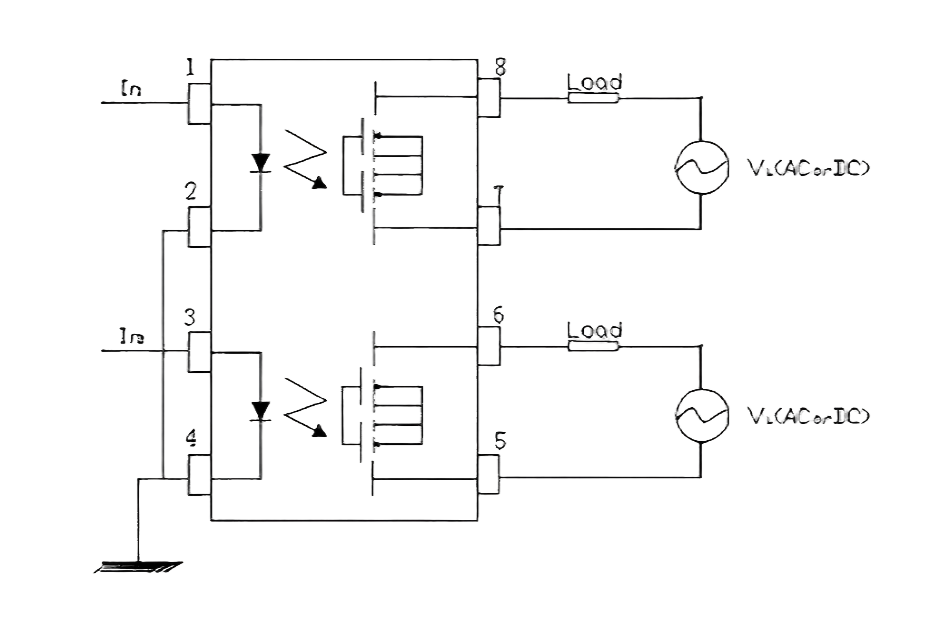 bcw214s 400v 120ma photo mos relay -2