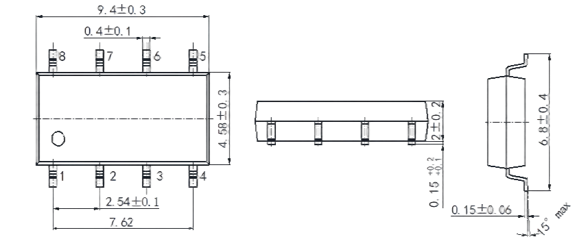 bcw214s 400v 120ma photo mos relay -0