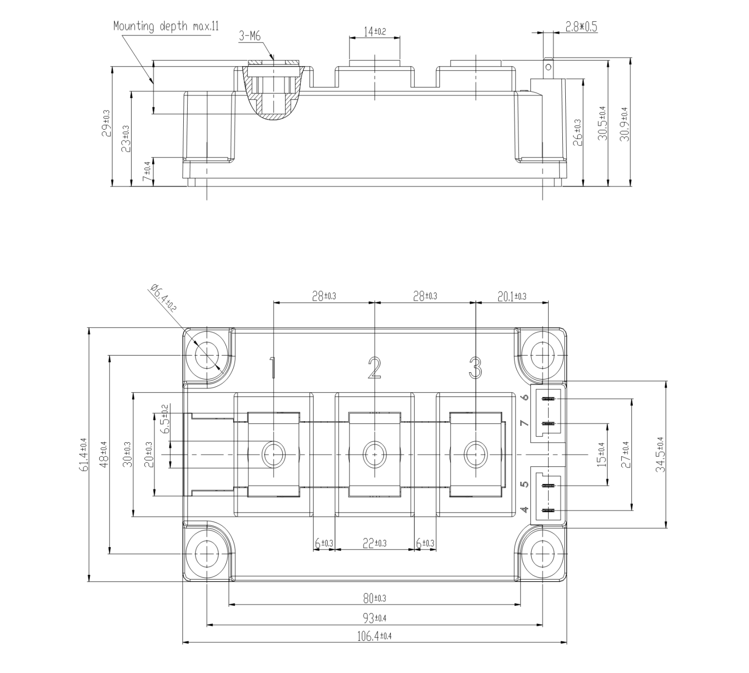 gd600hfx120c2sad_b20 igbt modulestarpower-0